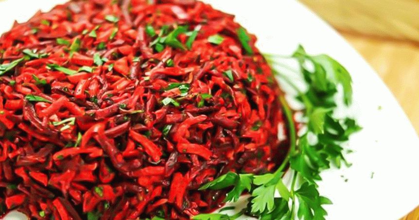 Ensalada de verduras "Batir"