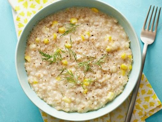 Foto de avena con maíz