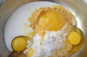 Pastel de cuajada de avena