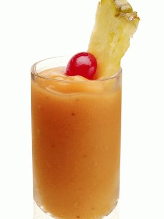 Foto de batido de papaya