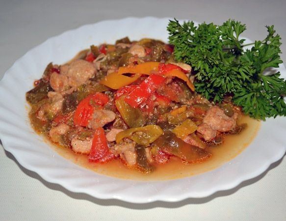 Paprikash de cerdo