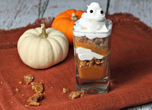 Foto de Parfait con calabaza y granola