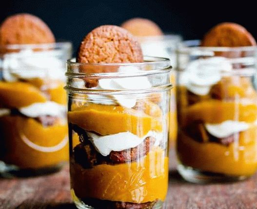 Foto de Parfait con calabaza y ron