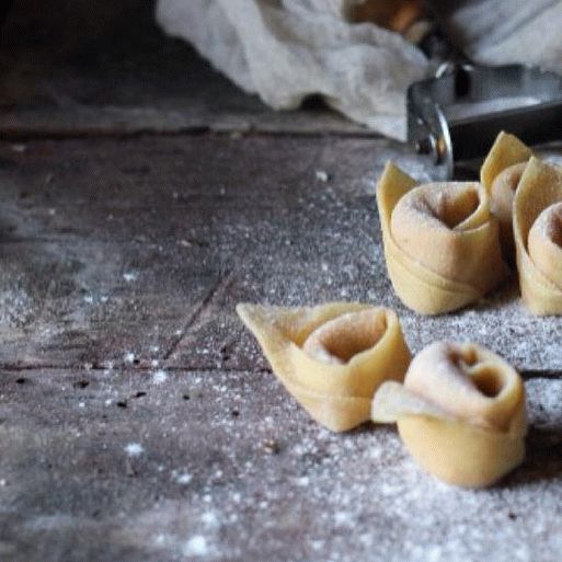 Foto de pasta en yemas caseras por Jamie Oliver