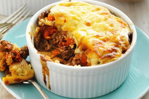 Foto Pasticio (cazuela griega con carne picada y pasta)
