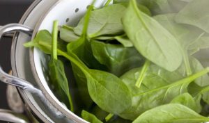 Hígado de espinacas