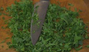 Hígado de espinacas