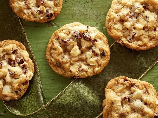 Foto Galletas con arándanos y chocolate blanco