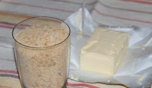 Pastel de queso con hígado