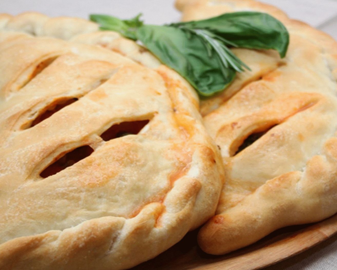 Pizza Calzone con verduras