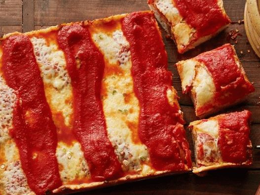 Foto Pizza en Detroit