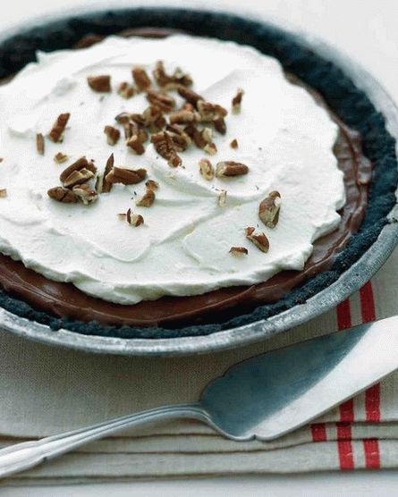 Pastel de fotos con helado