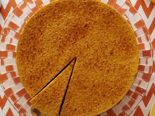 Tarta de queso con calabaza y requesón