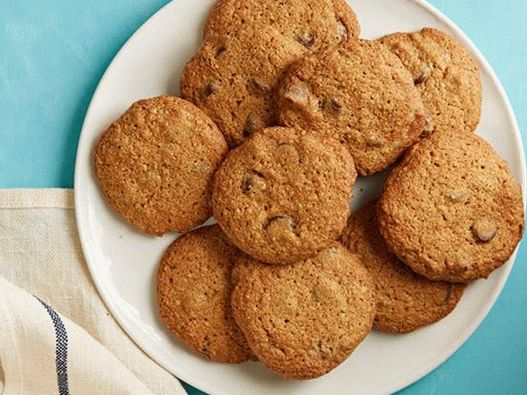 Galletas integrales con chispas de chocolate