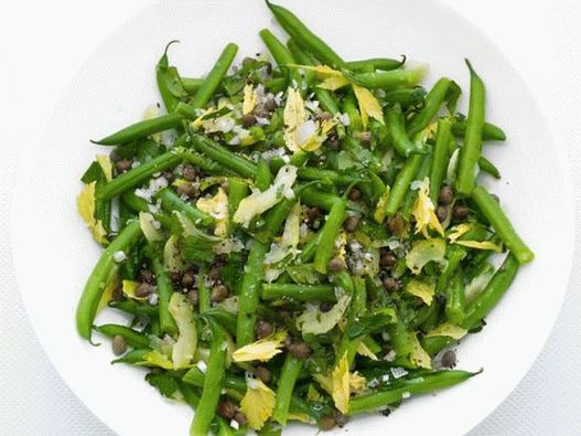 Foto - Ensalada de judías verdes y apio