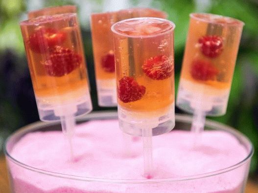 Foto de Push Pops con Pink Jelly