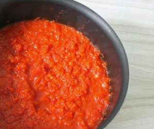 Puré de pimienta para el invierno