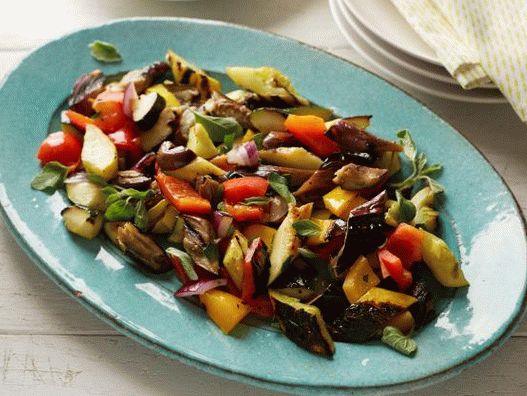 Foto de Ratatouille con berenjenas a la parrilla
