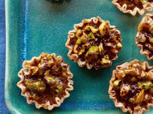 Baklava con pistachos