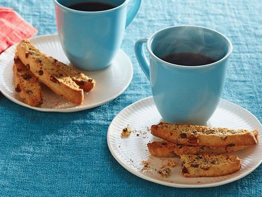Biscotti con trozos de chocolate
