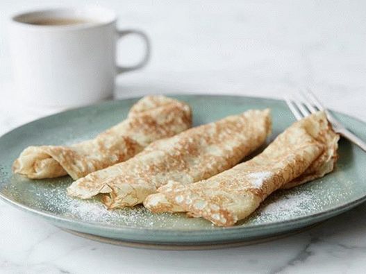 Panqueques de crepe francés