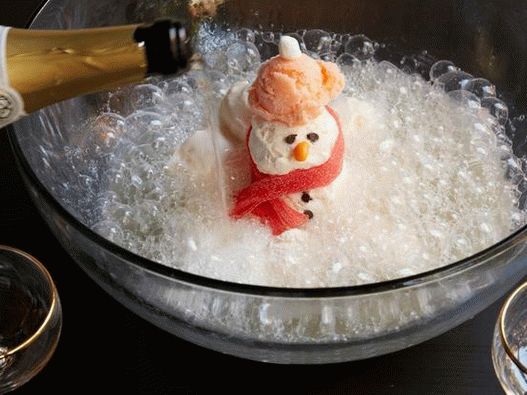 Golpear con un muñeco de nieve