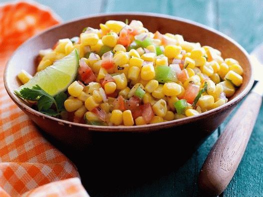 Fotografía del plato - Ensalada de maíz de verano