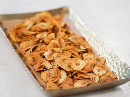 Fotografía del plato - Jerk Banana Chips en el horno