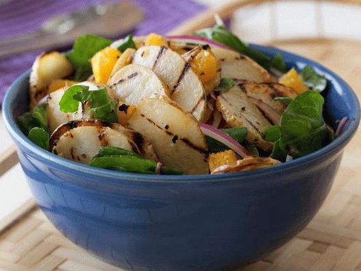 Fotografía del plato - Ensalada de papa a la parrilla