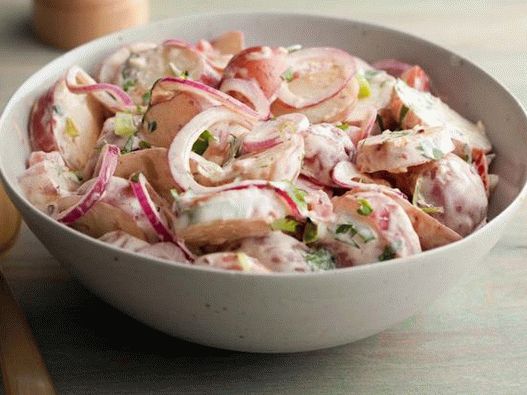Foto del plato - Ensalada de papa con chile chipotle