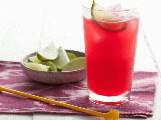 Foto - refrigerador de hibisco con tequila