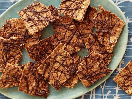 Galletas crujientes de mantequilla de maní