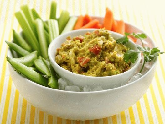 Guacamole bajo en calorías