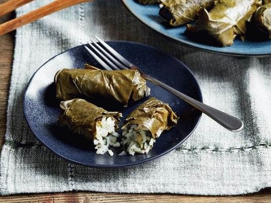 Dolma (hojas de parra rellenas)