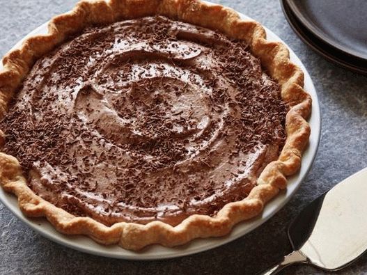 Foto - Pastel helado ligero con mousse de chocolate