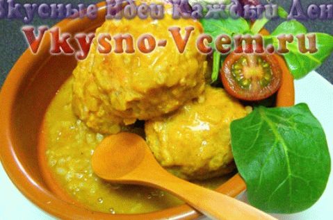 Sopa de garbanzos con albóndigas de pescado