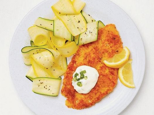 Filete de pescado con foto