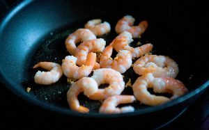 Arroz con camarones