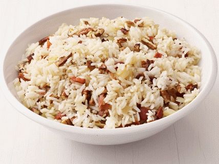 Foto de arroz con nueces