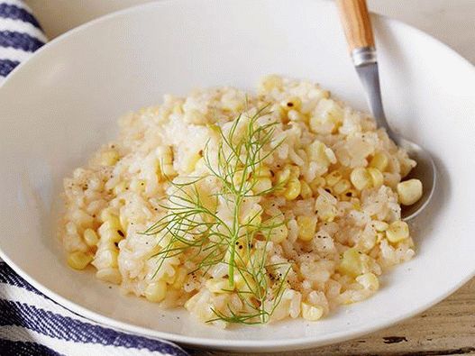 Foto de risotto a la parrilla