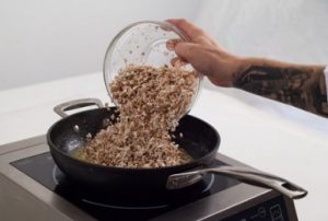 Risotto de champiñones