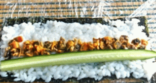 Rollos de mejillón