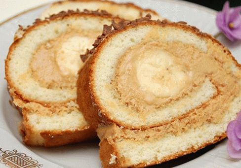 Rollo de leche condensada