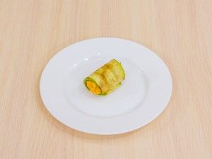 Rollos de calabacín
