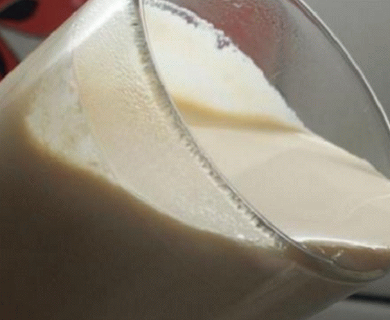 Ryazhenka en una máquina de yogurt