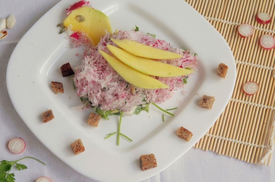 Ensalada de pollo fashionista