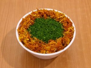 Ensalada "Nido de urogallo"