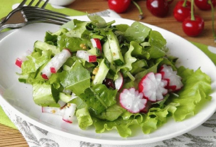 Ensalada de diente de león
