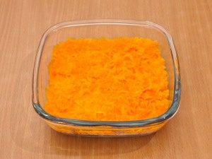 Ensalada de mimosa con saurio