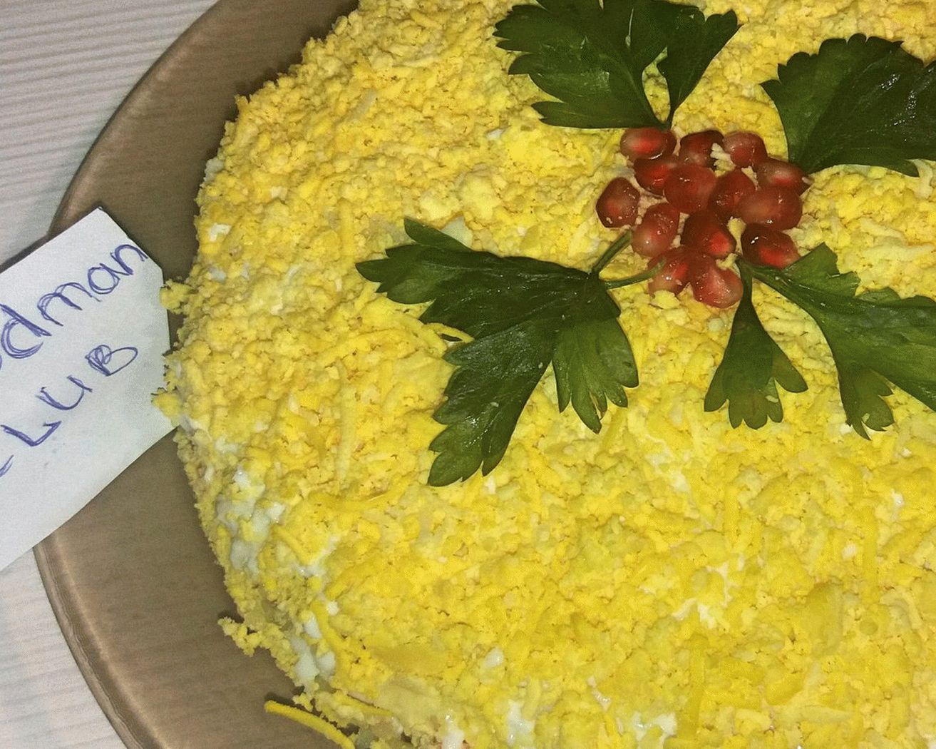 Ensalada de mimosa: video receta